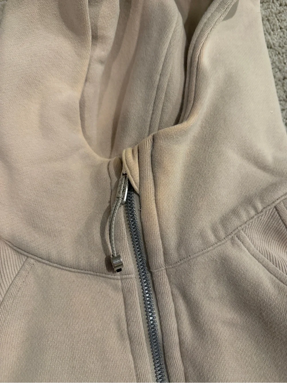 lululemon athletica Light Pink Full-Zip Hoodie